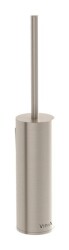 VitrA Origin Tuvalet Fırçalığı A4489334 Yerden - Fırçalı Nikel 