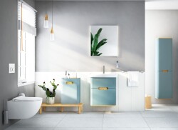 VitrA Origin Tuvalet Fırçalığı A44894 Duvardan - Krom - 3