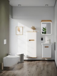 VitrA Origin Tuvalet Fırçalığı A4489434 Duvardan - Fırçalı Nikel - 2