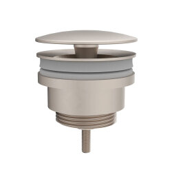 VitrA Lavabo Yuvarlak Süzgeci Universal A4514834 Sabit - Fırçalı Nikel