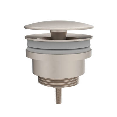 VitrA Lavabo Yuvarlak Süzgeci Universal A4514834 Sabit - Fırçalı Nikel - 1