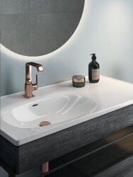 VitrA Lavabo Yuvarlak Süzgeci Universal A4514926 Basmalı - Bakır - 2