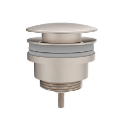 VitrA Lavabo Yuvarlak Süzgeci Universal A4514934 Basmalı - Fırçalı Nikel