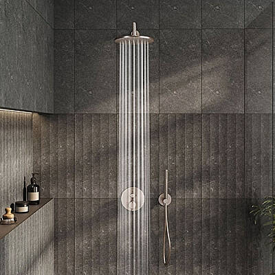 VitrA Duş Başlığı A4563834 Fırçalı Nikel - 4