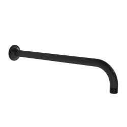 VitrA Origin A4565239 Duş Başlığı Dirseği Uzun Duvardan, Parlak Siyah
