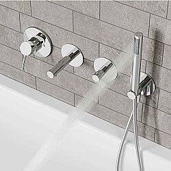 VitrA Origin Ankastre Duş Seti - 8 Parça - Krom - 4