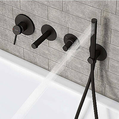 VitrA Origin Ankastre Duş Seti - 8 Parça - Siyah - 4