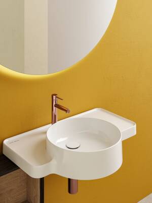 VitrA Origin Lavabo Bataryası A4255729 Yüksek - Soft Bakır - 4