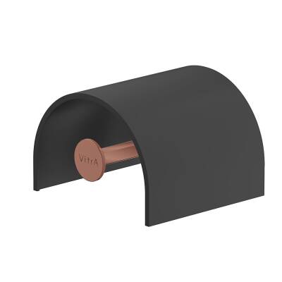 VitrA Origin Tuvalet Kağıtlığı A4488829, Kapaklı Soft Bakır - 1