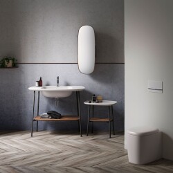 VitrA Plural Klozet kapağı 126-020-009 Duroplast - üstten sıkmalı - yavaş kapanır - kolay sök-tak - metal menteşeli - mat bej - 2