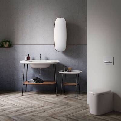 VitrA Plural Klozet kapağı 126-020-009 Duroplast - üstten sıkmalı - yavaş kapanır - kolay sök-tak - metal menteşeli - mat bej - 2