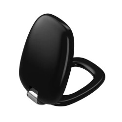 VitrA Plural Rim-Ex Asma Klozet ve Kapak Takımı, Siyah - 5