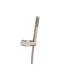 VitrA Prime Round A4592634 Stick El Duşu Takımı, Fırçalı Nikel