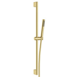 VitrA Prime Round A4592974 Stıck 1F Sürgülü El Duşu Takımı, Soft Altın