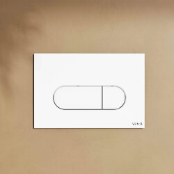 VitrA Root Round 740-2200 Kumanda Paneli, Parlak Beyaz - 4