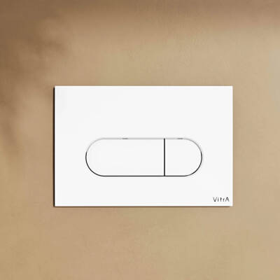 VitrA Root Round 740-2200 Kumanda Paneli, Parlak Beyaz - 4