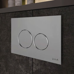 VitrA Root Round 740-2480 Kumanda Paneli, Parlak Krom - 4