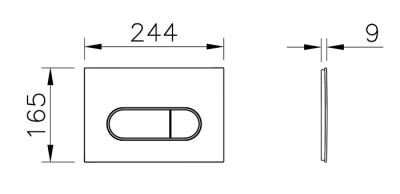 VitrA Root Round Kumanda Paneli 740-2224, Altın - 3