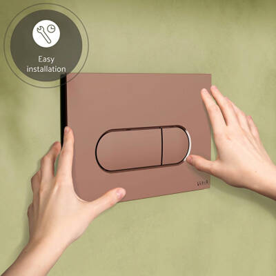 VitrA Root Round Kumanda Paneli 740-2240 Soft Bakır - 3