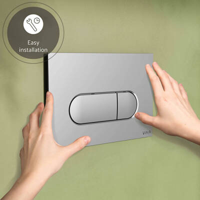 VitrA Root Round Kumanda Paneli 740-2280 Parlak Krom - 3