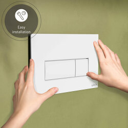 VitrA Root Square 740-2300 Kumanda Paneli, Beyaz - 3