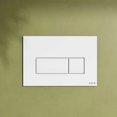 VitrA Root Square 740-2300 Kumanda Paneli, Beyaz - 4