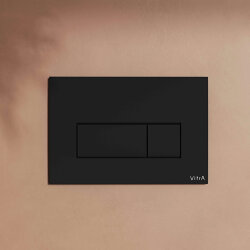 VitrA Root Square Kumanda Paneli 740-2311 Mat Siyah - 4