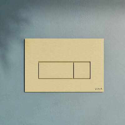 VitrA Root Square Kumanda Paneli 740-2325 Fırçalı Altın - 3