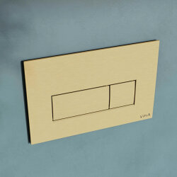 VitrA Root Square Kumanda Paneli 740-2325 Fırçalı Altın - 4