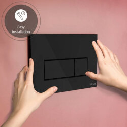 VitrA Root Square Kumanda Paneli 740-2350 Parlak Siyah - 3