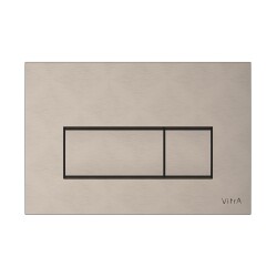 VitrA Root Square Kumanda Paneli 740-2395 Fırçalı Nikel - 1