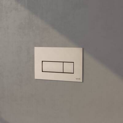 VitrA Root Square Kumanda Paneli 740-2395 Fırçalı Nikel - 2
