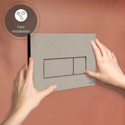 VitrA Root Square Kumanda Paneli 740-2395 Fırçalı Nikel - 3