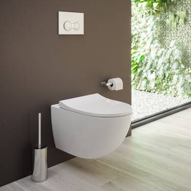VitrA Sento Kanallı Asma Klozet ve Soft Kapak Takımı - Beyaz - 4
