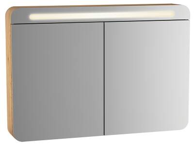 VitrA Sento Aynalı Kapaklı Dolap Seti, Beyaz, 80cm (60785, 60897) - 4
