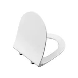 VitrA Sento Rim-Ex Asma Klozet ve Slim Soft Kapak Takımı - Beyaz - 5