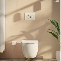 VitrA Sirius 740-0422 Mekanik Kumanda Paneli - Parlak Krom/Altın - 3