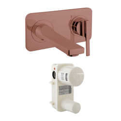 VitrA Suit L A4248626 Ankastre Lavabo Bataryası Seti - Bakır - VitrA