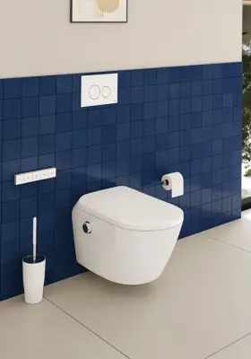 VitrA V-Care Ultra Asma Klzoet 7234B003-9999, Beyaz - 2