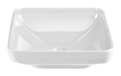 VitrA Water Jewels Çanak lavabo 4441B403-1361 Kare - kompakt - 40x39 cm - armatür deliksiz - su taşma deliksiz - Clean - beyaz - 1