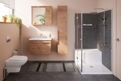 VitrA Zentrum Klozet kapağı 94-003-001 Duroplast - üstten sıkmalı - metal menteşeli - beyaz - 2