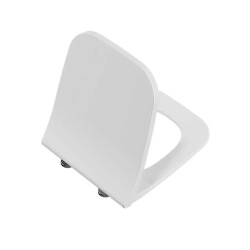 VitrA Zentrum Square Smoothflush Rim-Ex Asma Klozet ve Kapak Takımı, Beyaz - 4