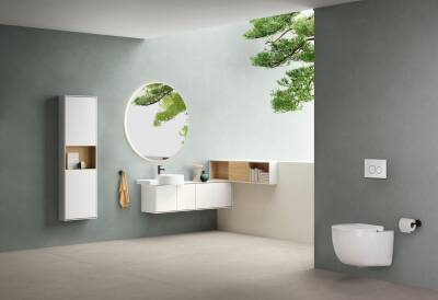 VitrA Voyage Etajerli lavabo 7222B403-0041 55x52 cm - tek armatür delikli - su taşma deliksiz - Clean - beyaz - 2